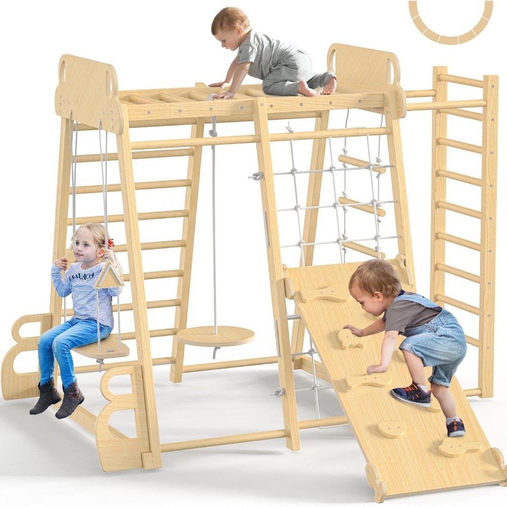 Home Gym For Kids - Wewnętrzna plac zabaw typu jungle gym