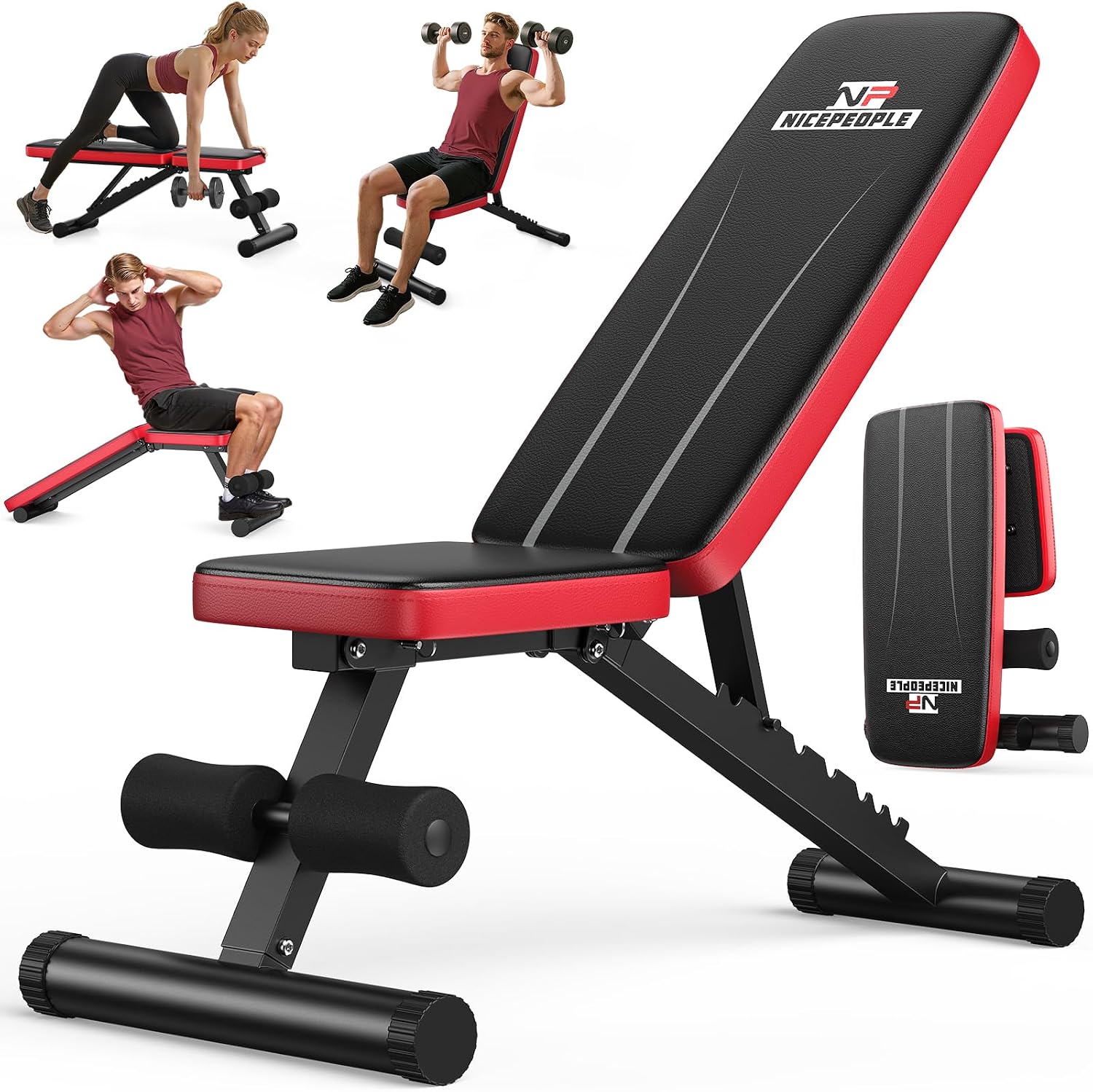 Home Gym For Small Spaces - Składana, kompaktowa ławka do ćwiczeń w