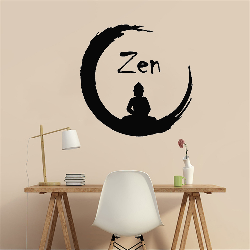 Home Gym Zen - Naklejki ścienne buddyjska medytacja buddyzm joga