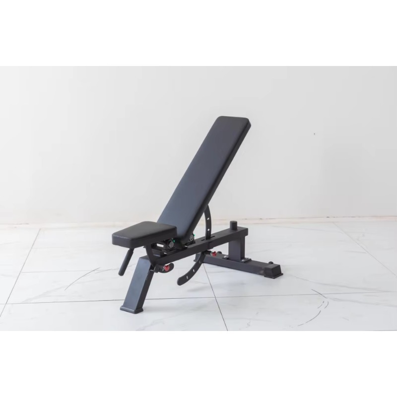 Home Gym For Small Spaces - Regulowana, składana ławka do ćwiczeń z