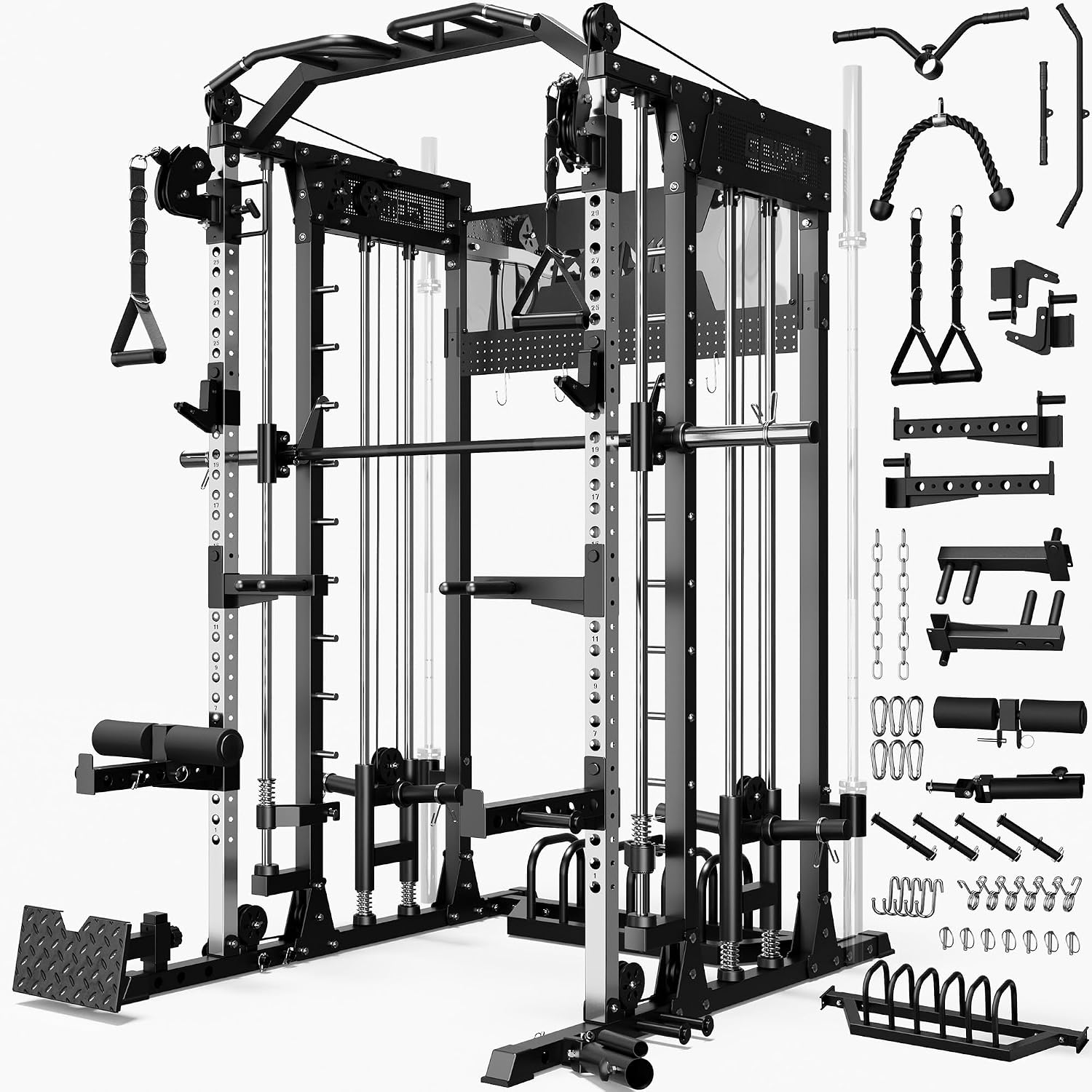 Home Gym Smith - Maszyna Smitha SM4 z podwójnym systemem