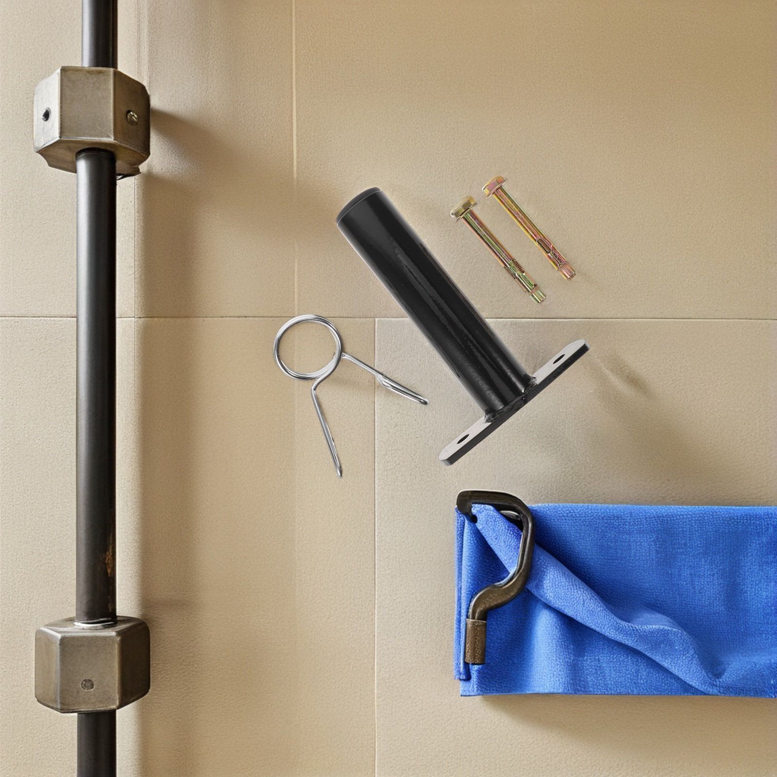 Wytrzymały uchwyt na obciążeni – Home Gym For Small Spaces recenzja i cena