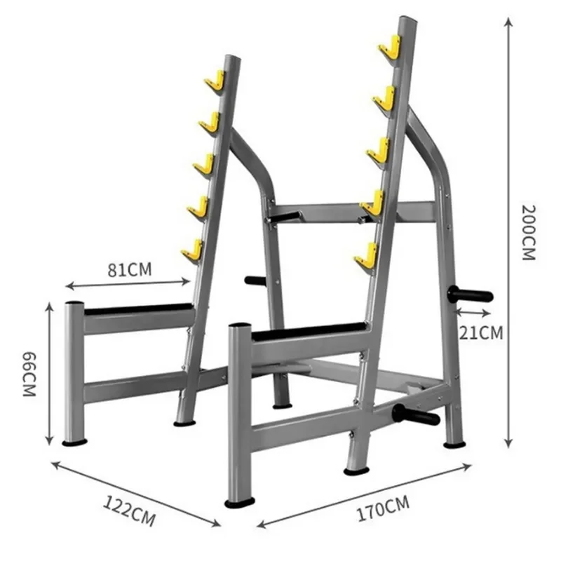 Bezpłatna rama stojaka do przy – Home Gym Half Rack recenzja i cena