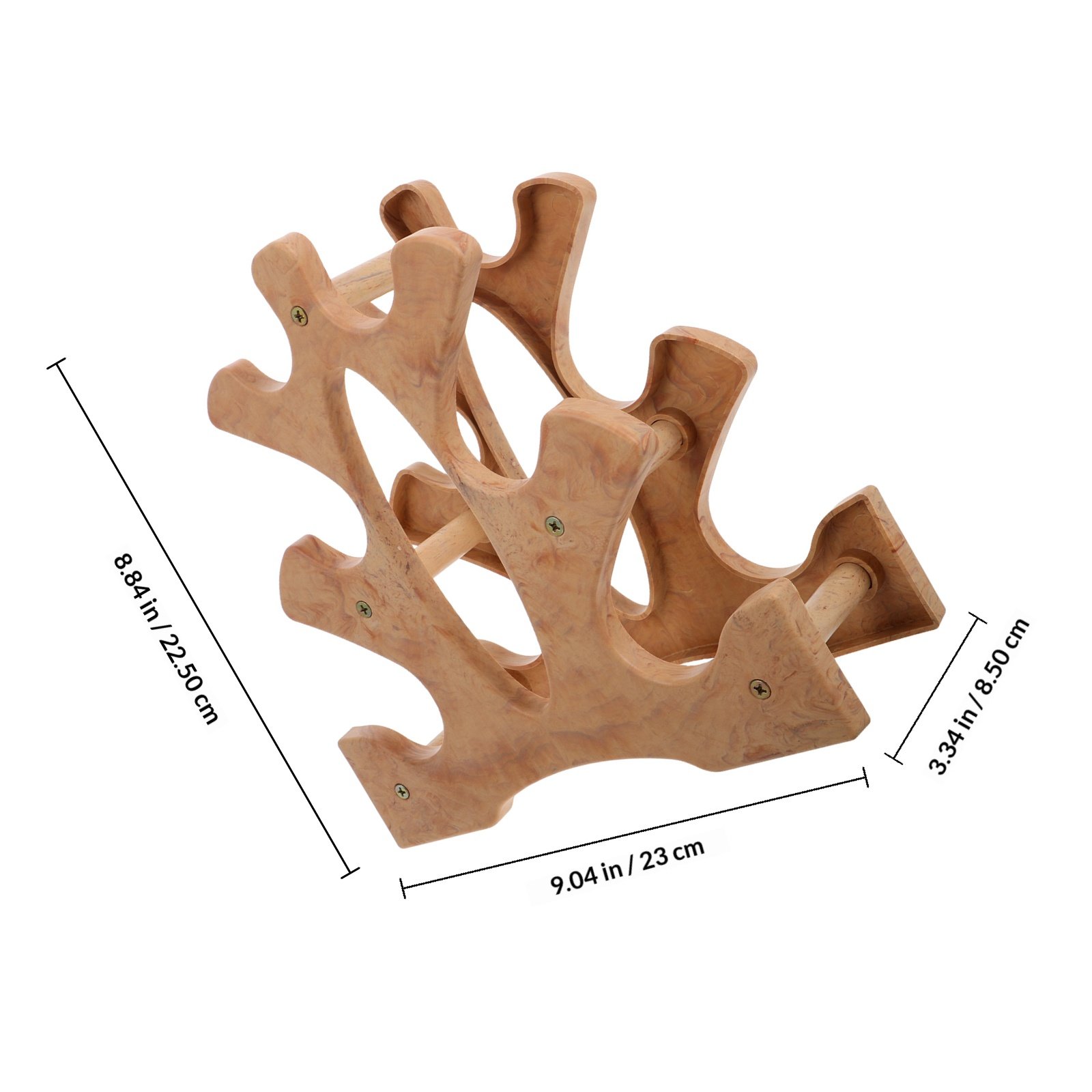 Mały stojak na hantle z natura – Home Gym For Small Spaces recenzja i cena