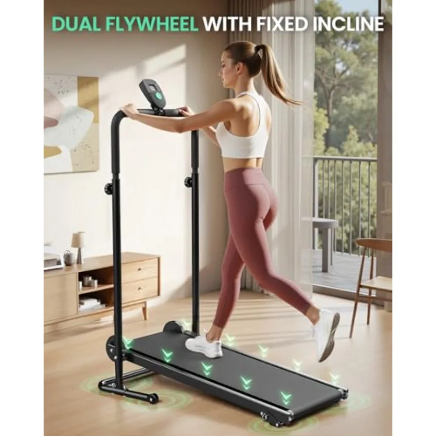 Ręczna bieżnia z podwójnym koł – Treadmill Home Gym recenzja i cena