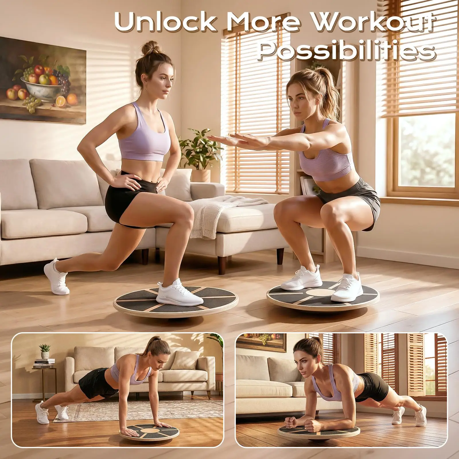 Wysokiej jakości drewniana des – Leg Home Gym Workout recenzja i cena
