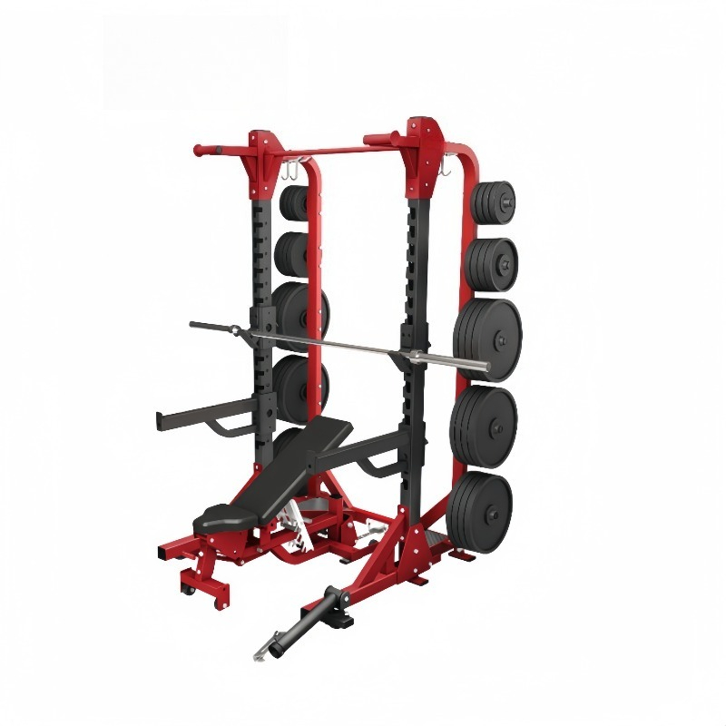 Kompletny zestaw komercyjnego  – Home Gym Half Rack recenzja i cena