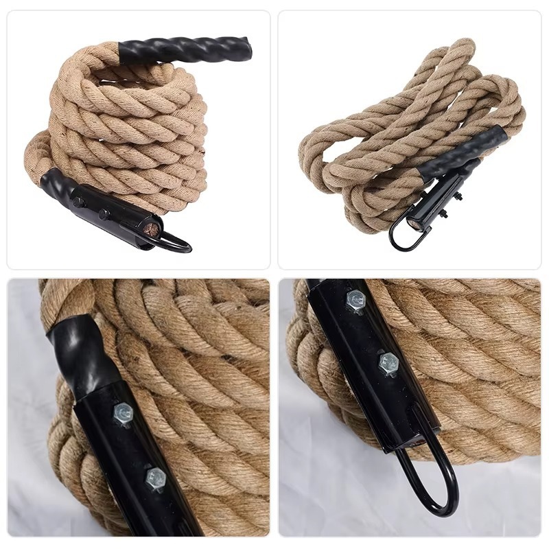 Lina do ćwiczeń Battle Rope 9m – Leg Home Gym Workout recenzja i cena