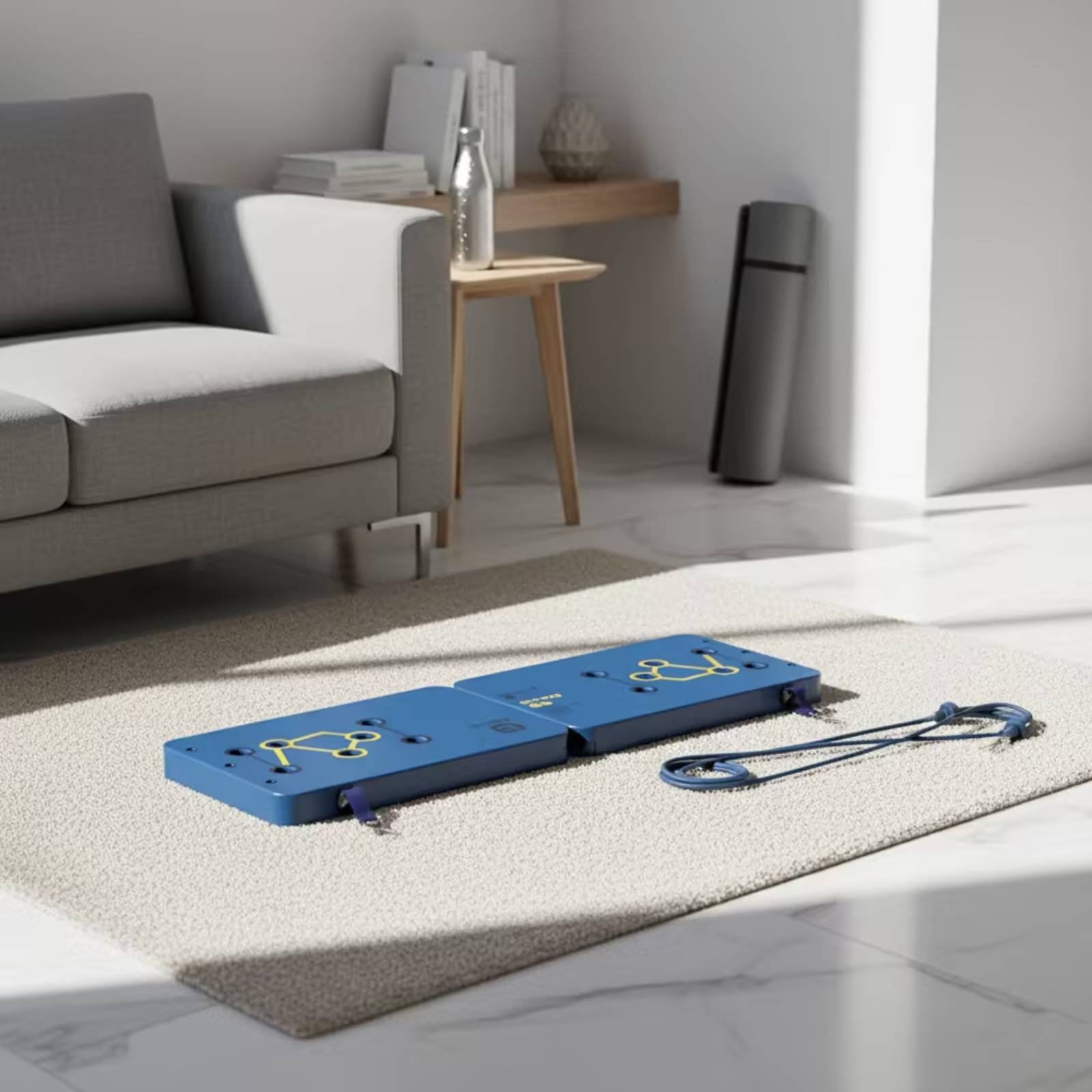 Deska do pompek z uchwytami, k – Home Gym For Small Spaces recenzja i cena