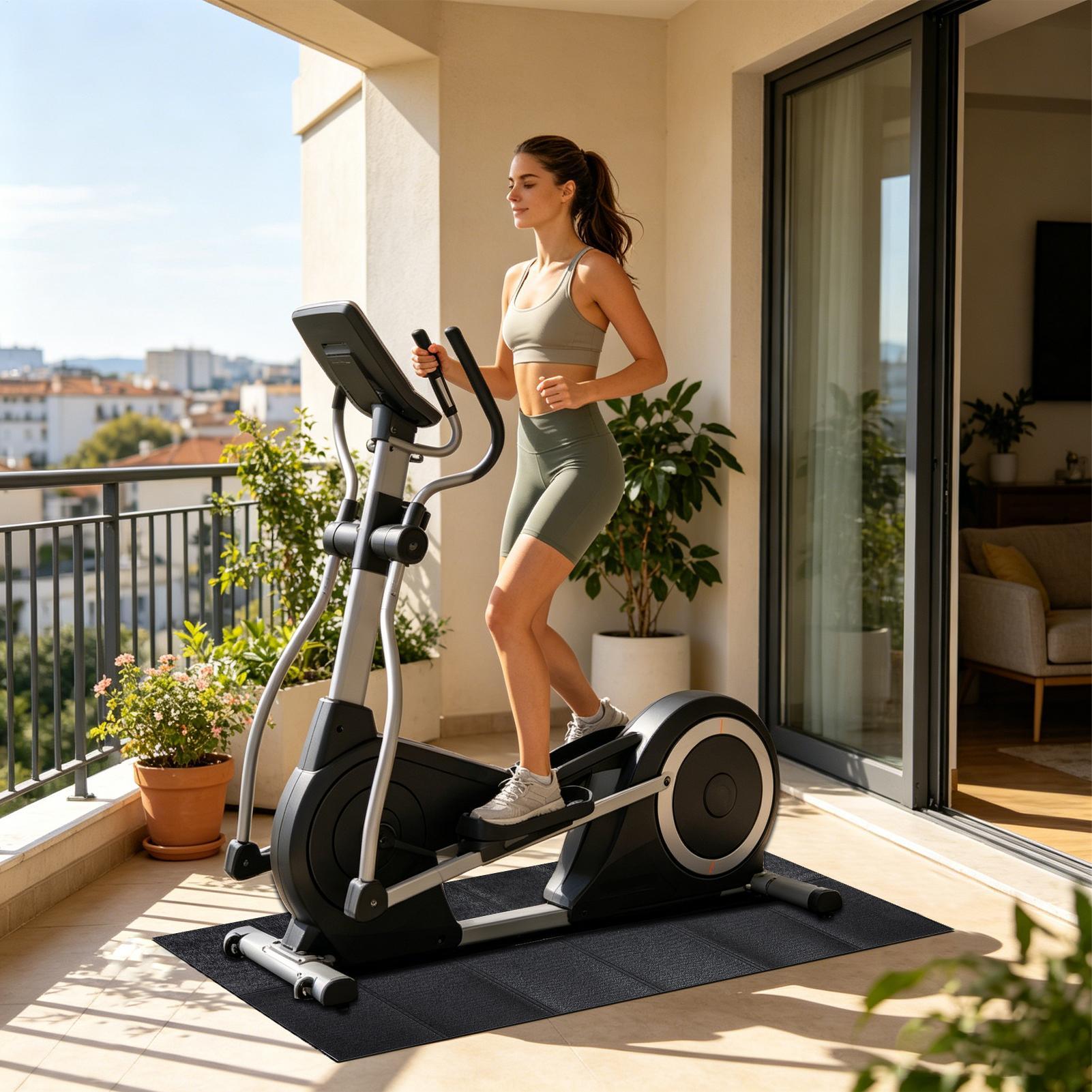 Mata pod bieżnię, wytrzymała,  – Leg Home Gym Workout recenzja i cena