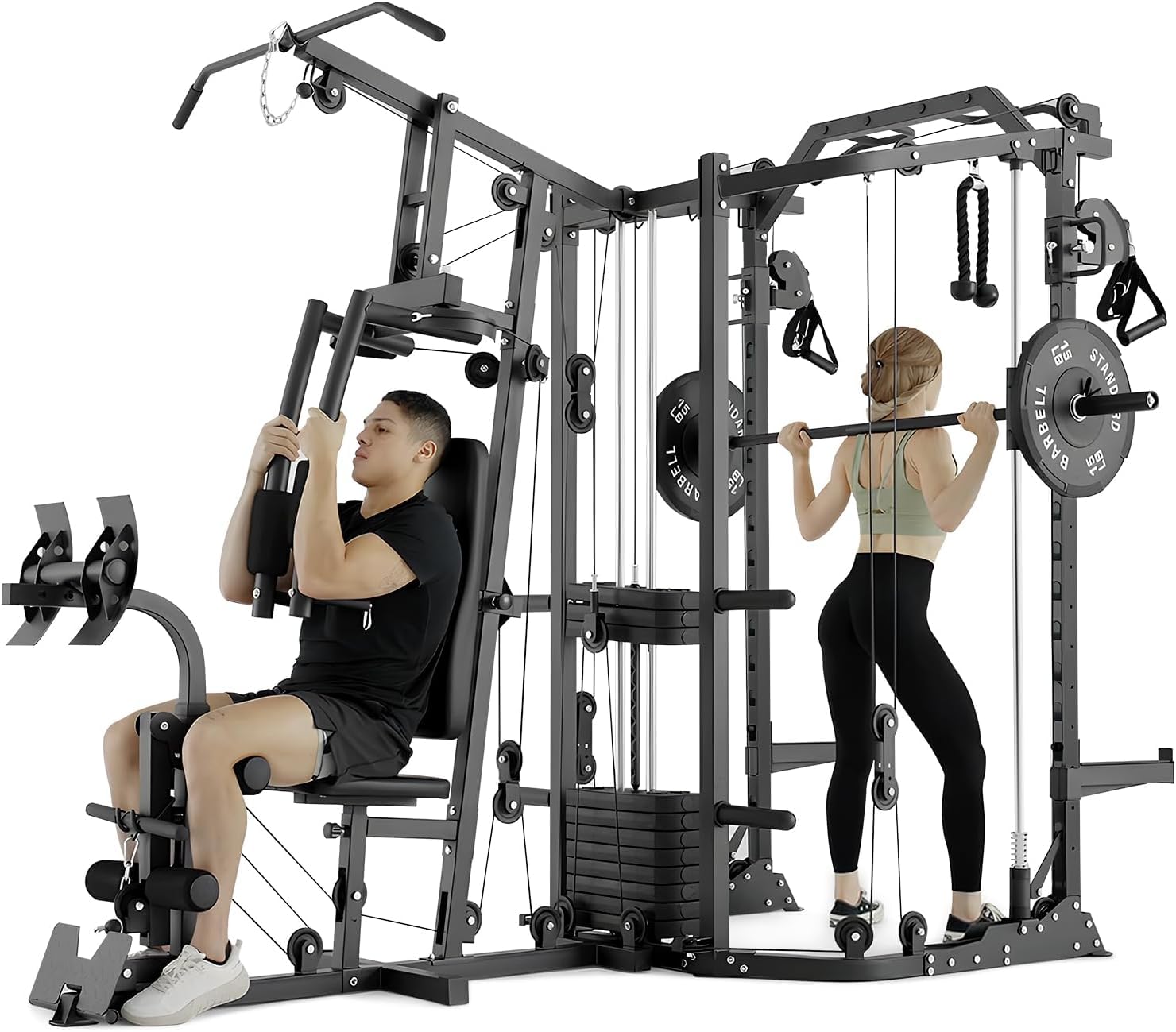 Podwójna stacja SmithΔ z klatk – Home Gym Smith recenzja i cena