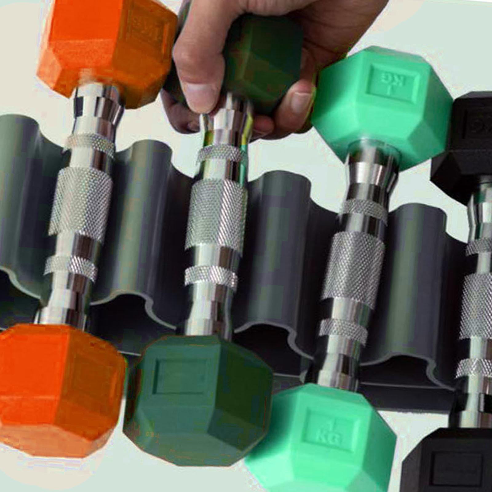 Plastikowy stojak na hantle, p – Home Gym For Small Spaces recenzja i cena