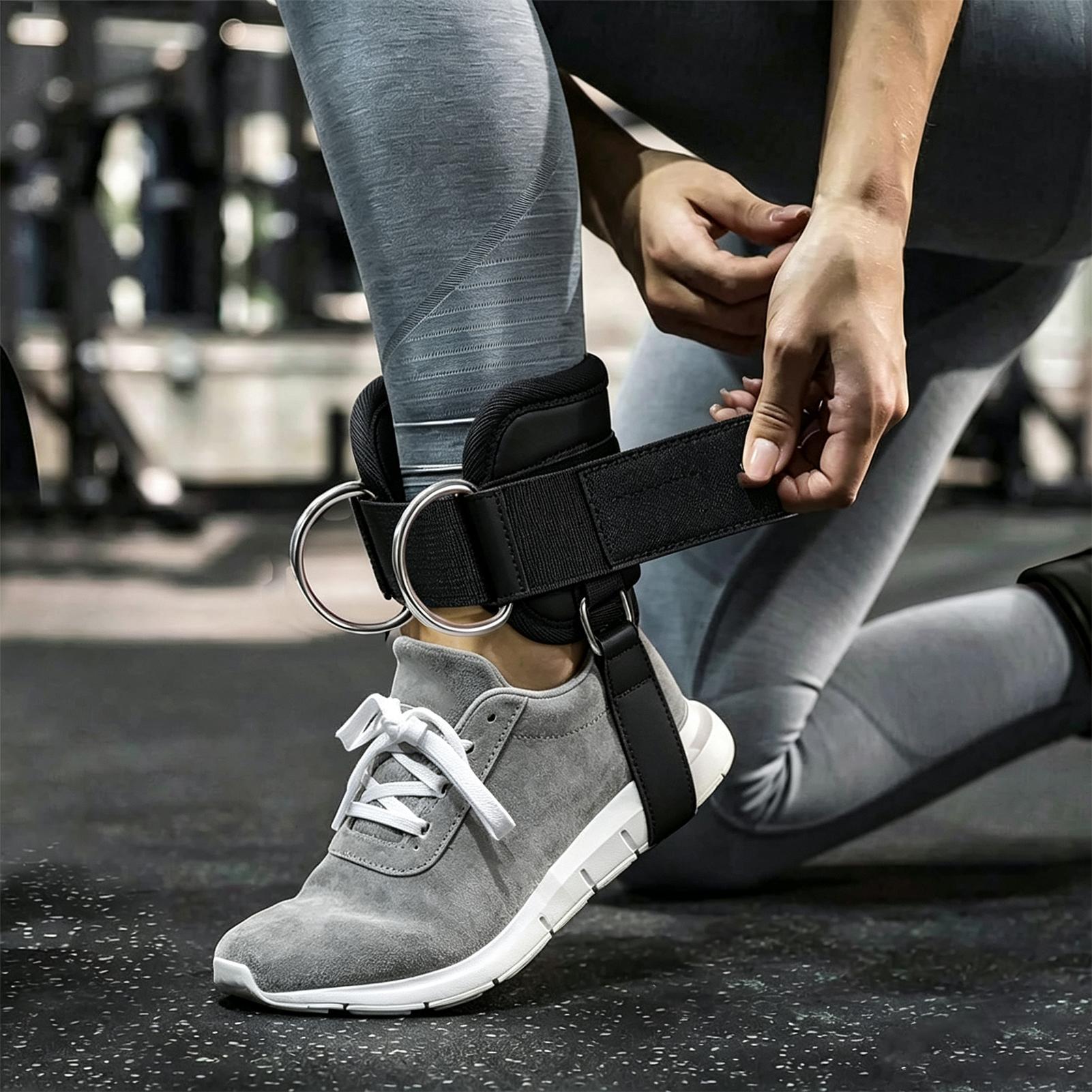 Regulowane paski na kostki do  – Home Gym Leg Machine recenzja i cena