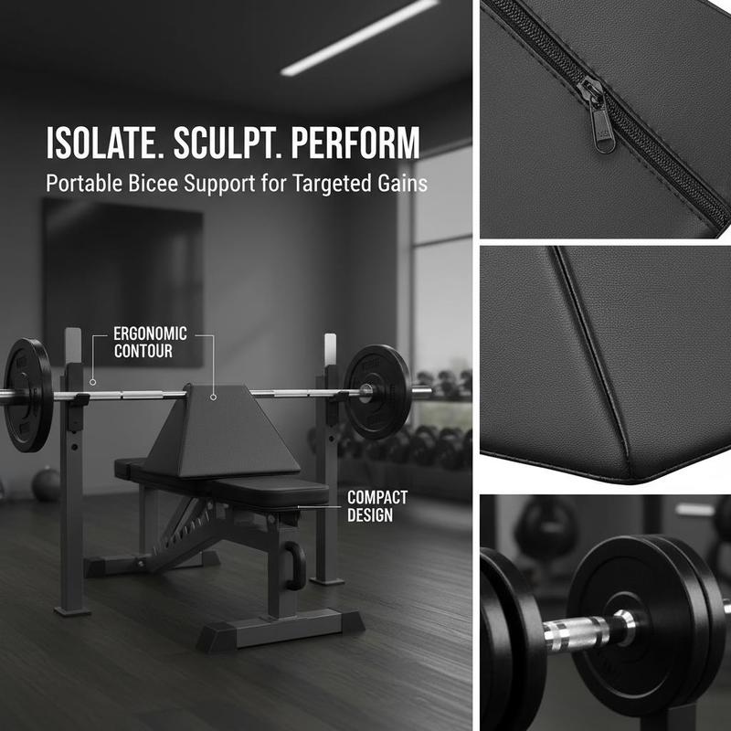 Podkładka do treningu bicepsów – Home Gym For Small Spaces recenzja i cena