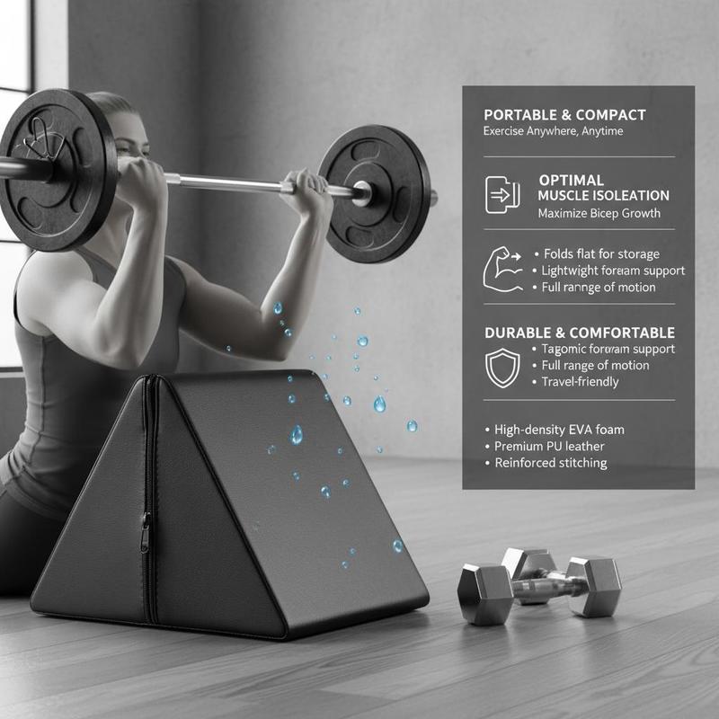 Podkładka do treningu bicepsów – Home Gym For Small Spaces recenzja i cena