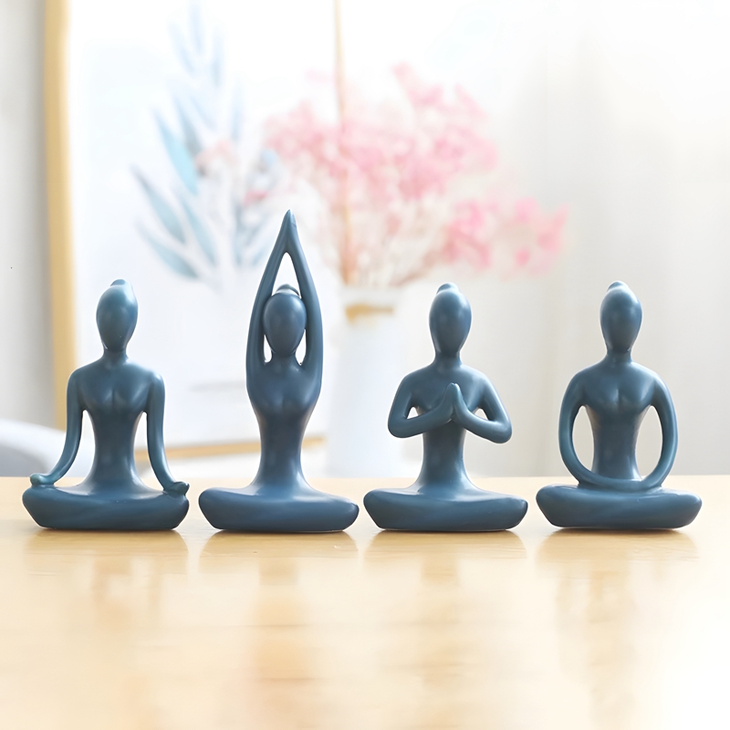 Abstrakcyjna joga pozuje ceram – Home Gym Zen recenzja i cena