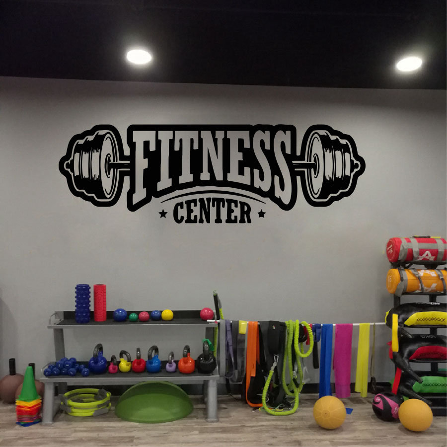 Gym winylowa naklejka ścienna  – Home Gym Multi Station recenzja i cena