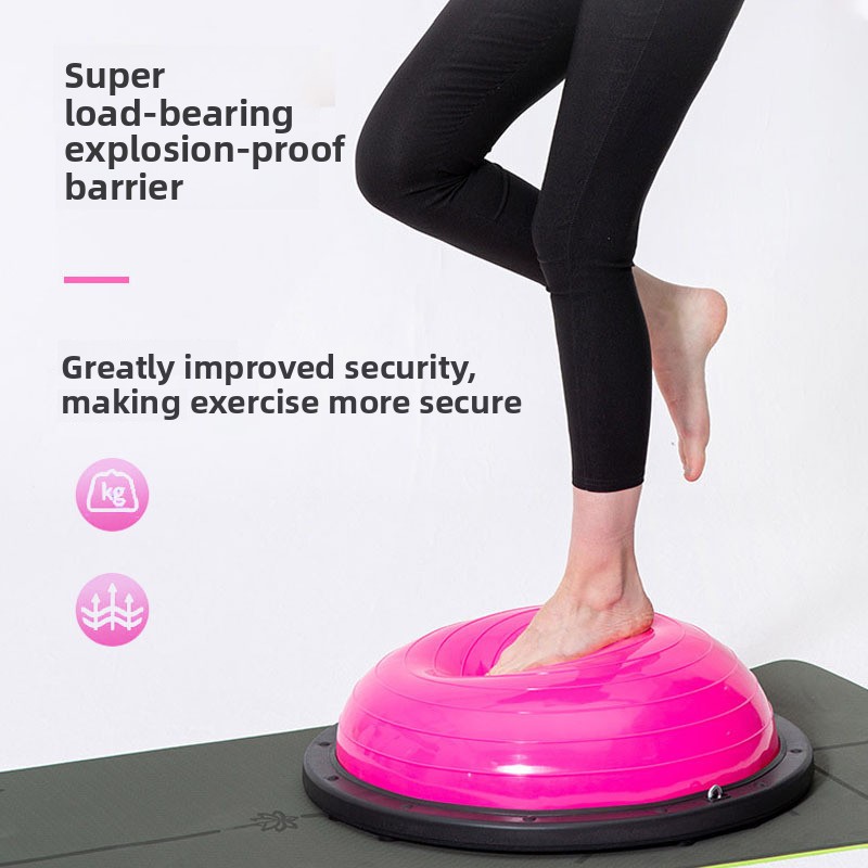 Piłka Bosu pogrubiona, odporna – Home Gym Half Rack recenzja i cena
